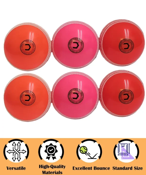 Druzy Sparko: i10 Ball- Practice Cricket Balls(Pack of 6)