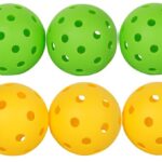 Druzy Pickleball Balls – Pack of 6 (TPE, 26-Hole)