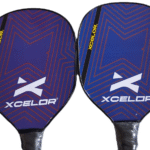 Druzy XCELOR Pickleball Paddle Set (2 Paddles + 2 TPE Balls)